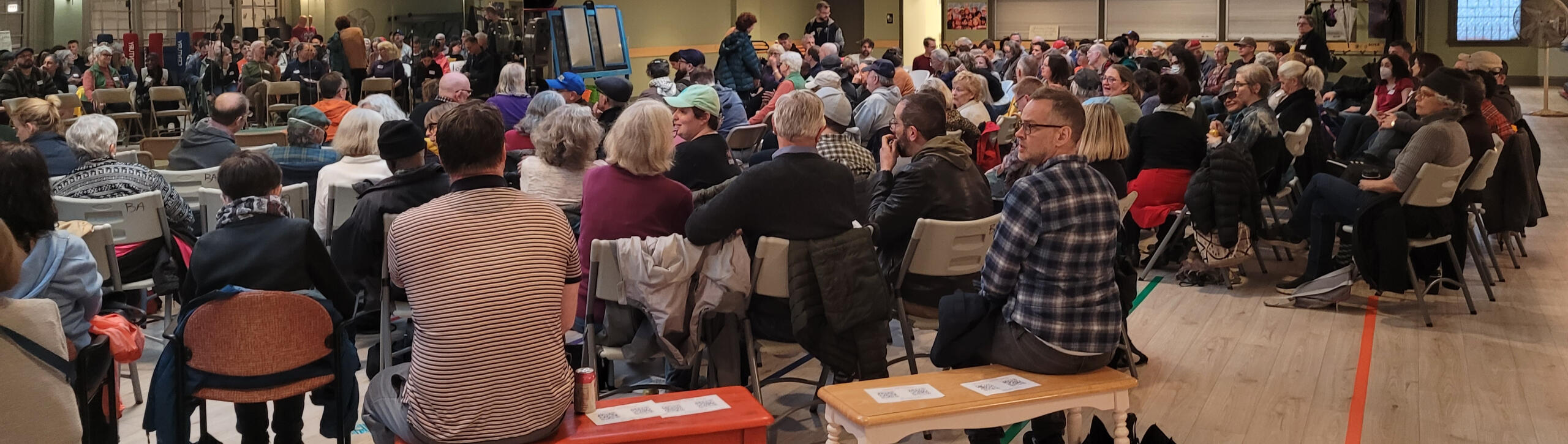 Indivisible Edgewater launch, 5/20/25