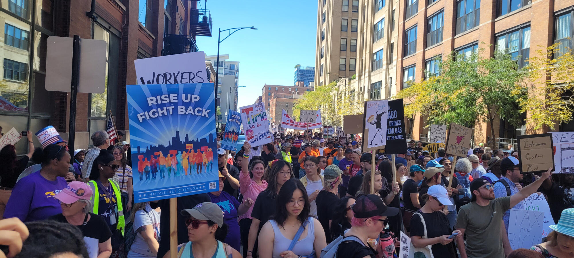 Workers Over Billionaires March, 9.1.25